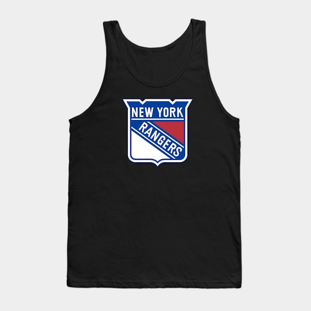 New York Rangers Tank Top by Jedistudios 